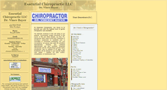 Desktop Screenshot of eriechiropractic.net